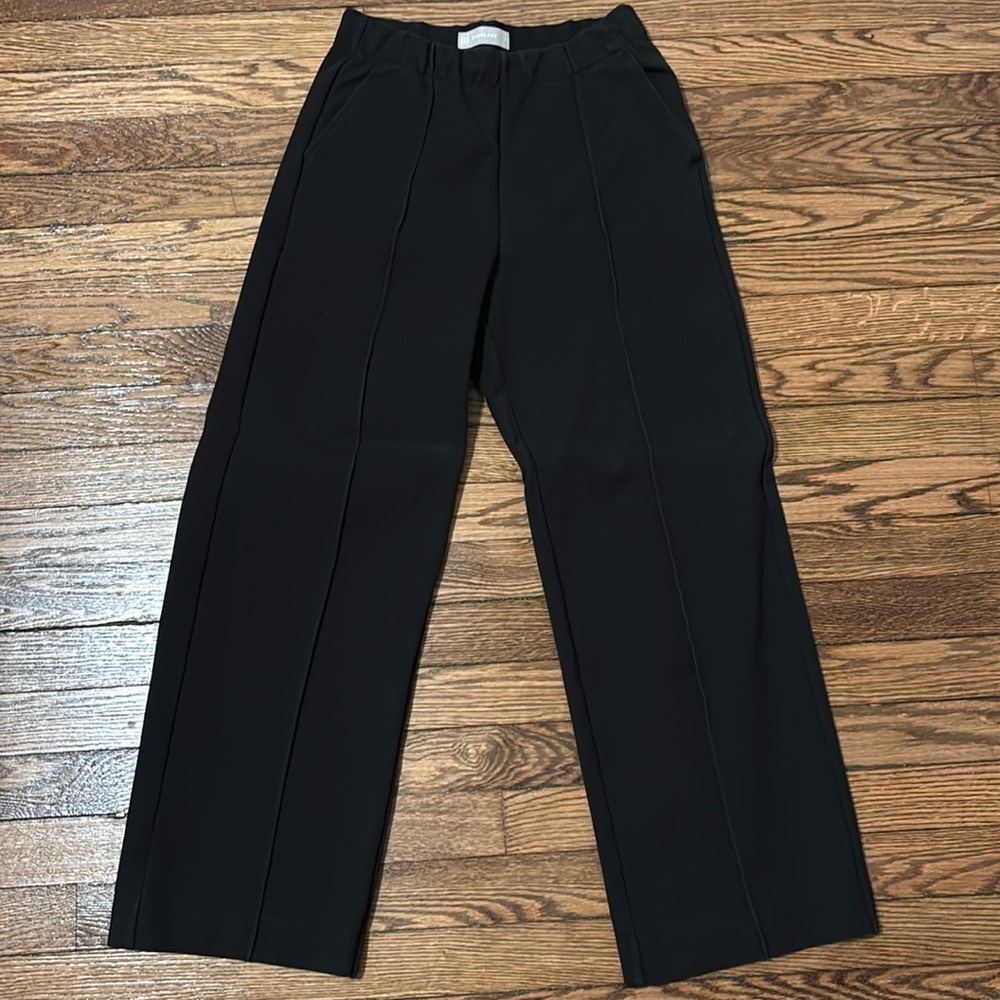 Everlane Wide Leg Dream Pant, black size S